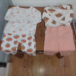 Unisex Infant Halloween / Thanksgiving Outfits 6 To 9 Months